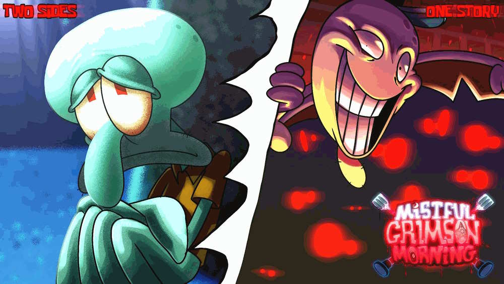 Mistful Crimson Morning